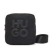 HUGO Мъжка чантичка G00323 Черен за Момчета цена