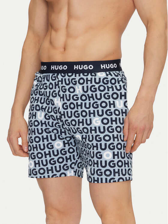 HUGO Пижамени шорти Tortuga 50540086 Син Regular Fit за Мъже цена
