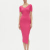 HUGO Плетена рокля Shaty 50538239 Розов Slim Fit за Жени цена