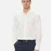 HUGO Риза Kenno 50539707 Бял Slim Fit за Мъже цена