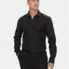 HUGO Риза Kenno 50544934 Черен Slim Fit за Мъже цена