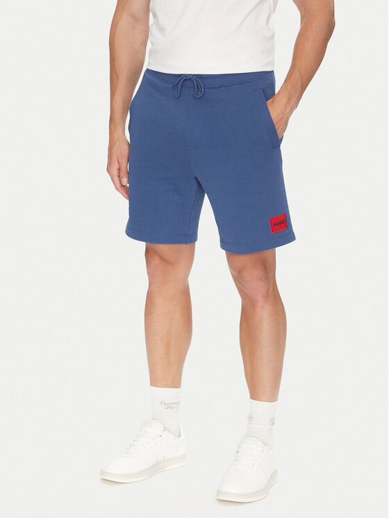 HUGO Спортни шорти Diz222 50466196 Син Regular Fit за Мъже цена