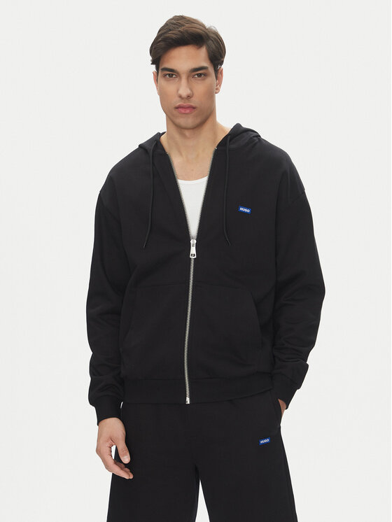 HUGO Суитшърт Nadarasi 50539895 Черен Regular Fit за Мъже цена