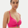 HUGO Сутиен без банели Triangle Padded Rib 50539983 Розов за Жени цена