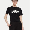 HUGO Тишърт Damacia_4 50539101 Черен Regular Fit цвят на ниска цена