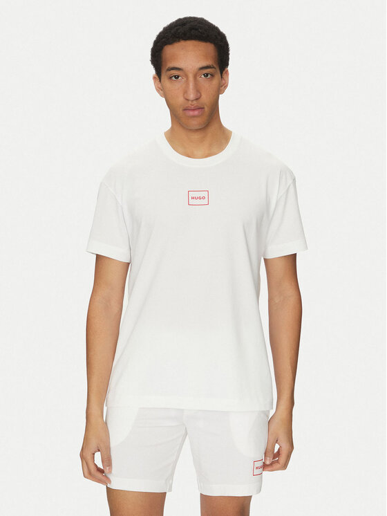 HUGO Тишърт Laze 50525236 Бежов Relaxed Fit за Мъже цена