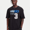 HUGO Тишърт Nesite 50544168 Черен Loose Fit за Мъже цена