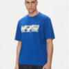 HUGO Тишърт Nurix 50545128 Син Regular Fit за Мъже цена