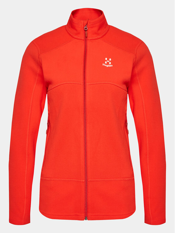 Haglöfs Полар Buteo Mid 605074 Червен Active Fit за Жени цена