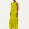 Haveone Лятна рокля AFF-N004 Зелен Loose Fit за Жени цена