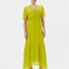 Haveone Лятна рокля AFF-N006 Зелен Loose Fit за Жени цена