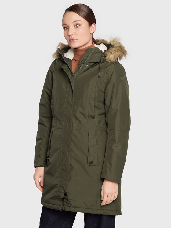 Helly Hansen Парка Mayen 53303 Зелен Regular Fit за Жени цена