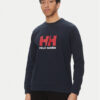 Helly Hansen Суитшърт Logo Crew 30395 Тъмносин Regular Fit за Мъже цена
