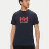 Helly Hansen Тишърт Logo 54596 Тъмносин Regular Fit за Мъже цена