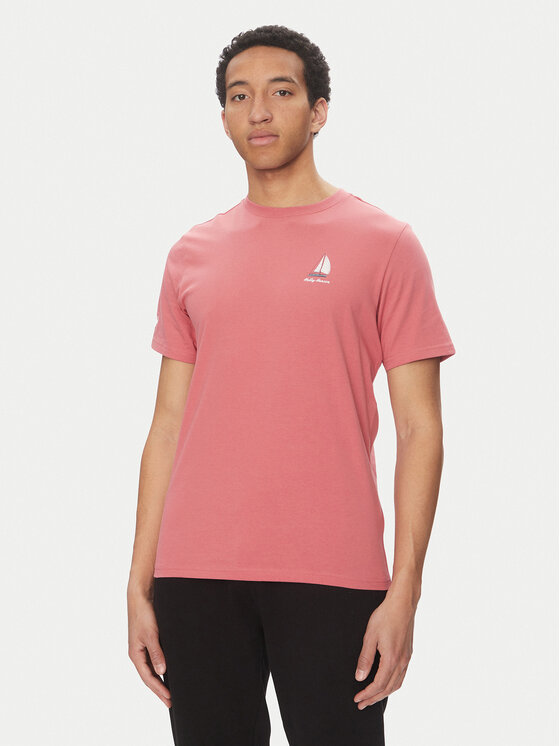 Helly Hansen Тишърт Shoreline 54601 Червен Regular Fit за Мъже цена