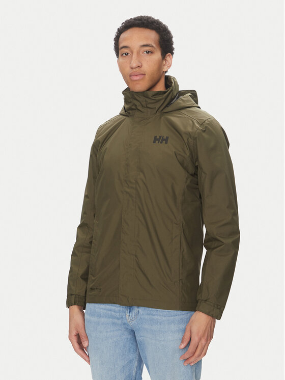 Helly Hansen Яке за дъжд Dubliner 62643 Каки Regular Fit за Мъже цена