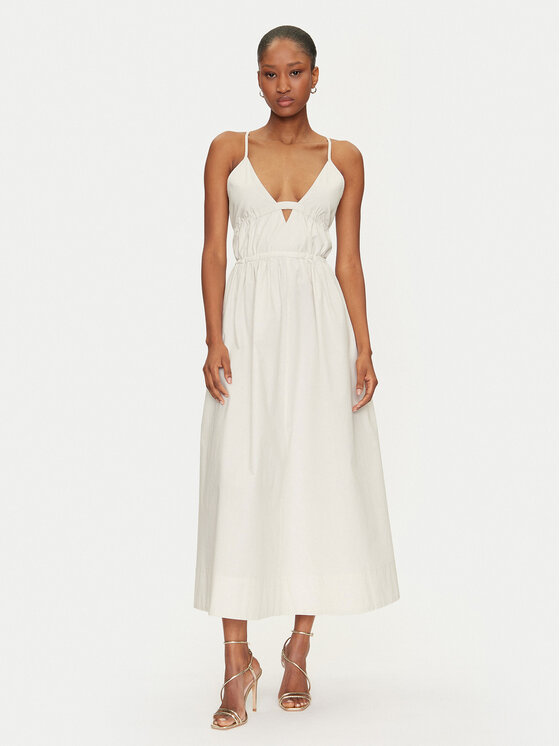 Herskind Лятна рокля Miranda 5571172 Екрю Regular Fit за Жени цена
