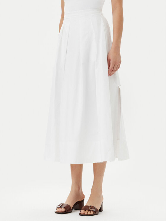 Herskind Пола тип трапец Herdis 5559202 Бял Regular Fit за Жени цена