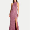 Hey Kyla Официална рокля 5AJ006HK Розов Slim Fit за Жени цена