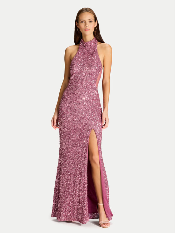 Hey Kyla Официална рокля 5AJ006HK Розов Slim Fit за Жени цена
