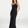 Hey Kyla Официална рокля 5AJ007HK Черен Slim Fit за Жени цена