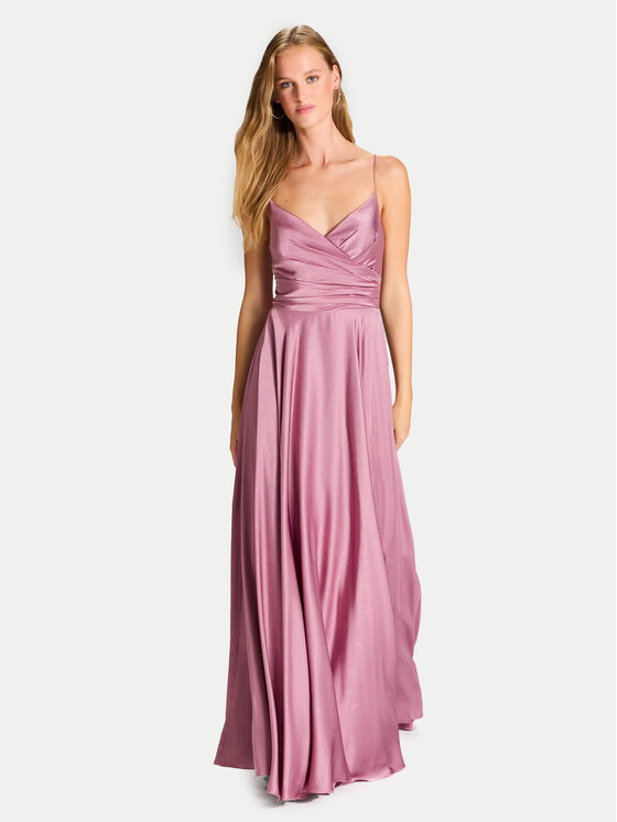 Hey Kyla Официална рокля 5AJ014HK Розов Slim Fit за Жени цена
