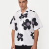 Hugo Риза Eligino 50513855 Бял Oversize за Мъже цена
