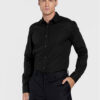 Hugo Риза Elisha02 50479396 Черен Slim Fit за Мъже цена