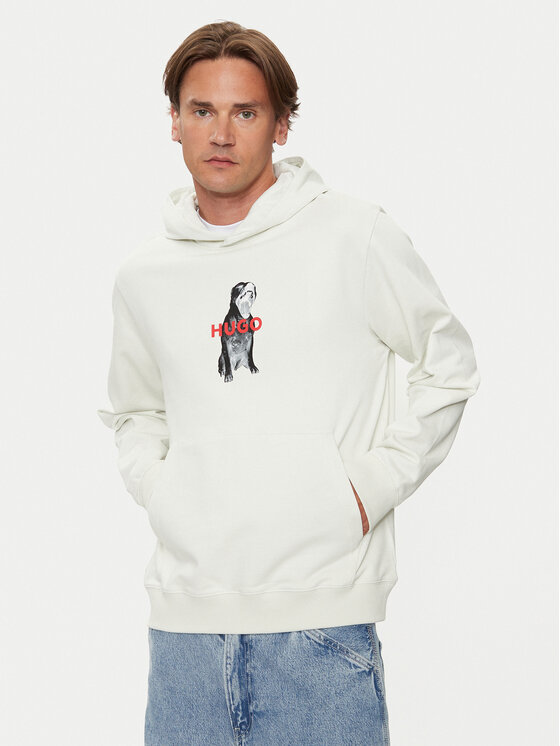 Hugo Суитшърт Dartchon 50525054 Екрю Regular Fit за Мъже цена
