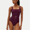 Hunkemöller Бански костюм Costa 301262 Виолетов за Жени цена