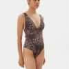 Hunkemöller Бански костюм Luxe Animalia 301743 Кафяв за Жени цена