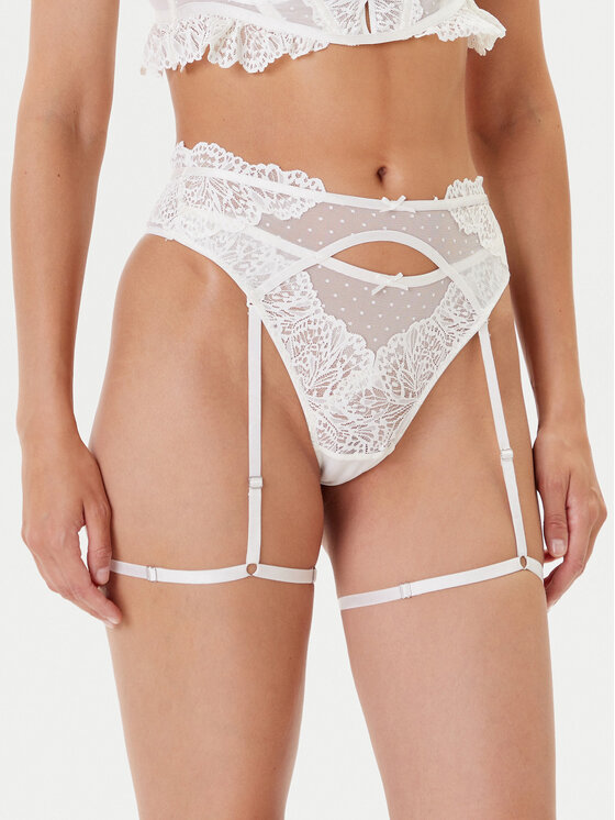 Hunkemöller Бикини тип прашка 302384 Екрю за Жени цена