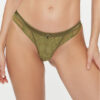 Hunkemöller Бикини тип прашка Amelie String R 203525 Зелен за Жени цена