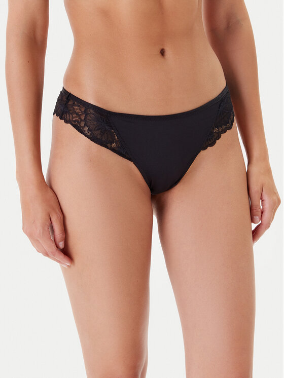 Hunkemöller Бикини тип прашка Stormi 301620 Черен за Жени цена