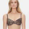 Hunkemöller Горнище на бански Animalia 301859 Кафяв за Жени цена