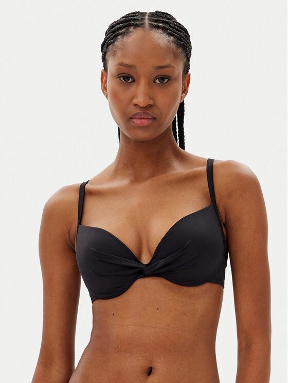 Hunkemöller Горнище на бански Luna PP 301363 Черен за Жени цена