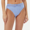 Hunkemöller Класически бикини с висока талия Diva 301190 Светлосиньо за Жени цена