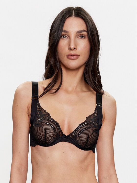 Hunkemöller Сутиен с банели Hana 201097 Черен за Жени цена