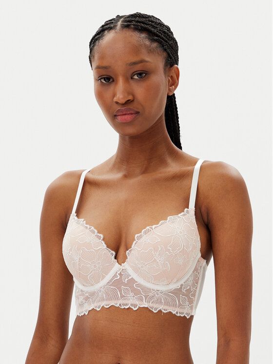 Hunkemöller Сутиен с банели Lauren 300903 Екрю за Жени цена