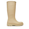 Hunter Гумени ботуши Downpour Tall Wellington HFRW0001251 Бежов за Жени цена
