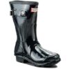 Hunter Гумени ботуши Org Short Gloss WFS1000RGL Тъмносин за Жени цена