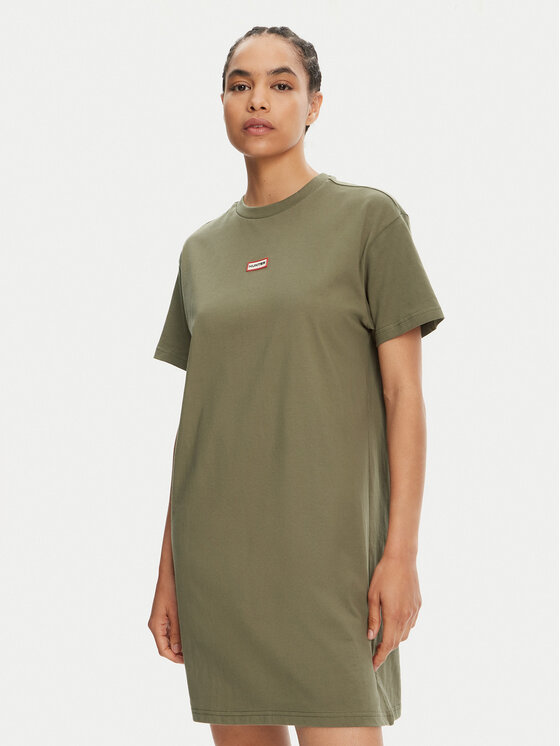 Hunter Ежедневна рокля Carron HARW0055251 Каки Regular Fit за Жени цена