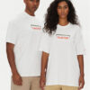 Hunter Тишърт Abele UNISEX HARU0007251 Бял Regular Fit за Унисекс цена