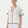 ICONA Блуза RP5LE004 Бял Relaxed Fit за Жени цена