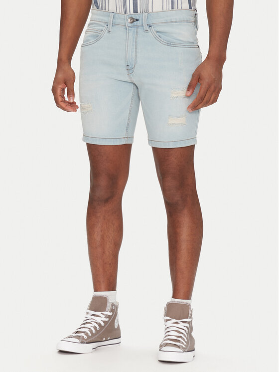 INDICODE Дънкови шорти Sejer 70-849 Син Slim Fit за Мъже цена