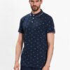 INDICODE Тениска с яка и копчета Dolphin 40-948 Тъмносин Regular Fit за Мъже цена