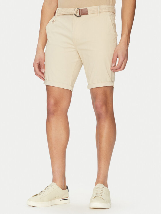 INDICODE Шорти от плат Inconor 70-060 Зелен Regular Fit за Мъже цена