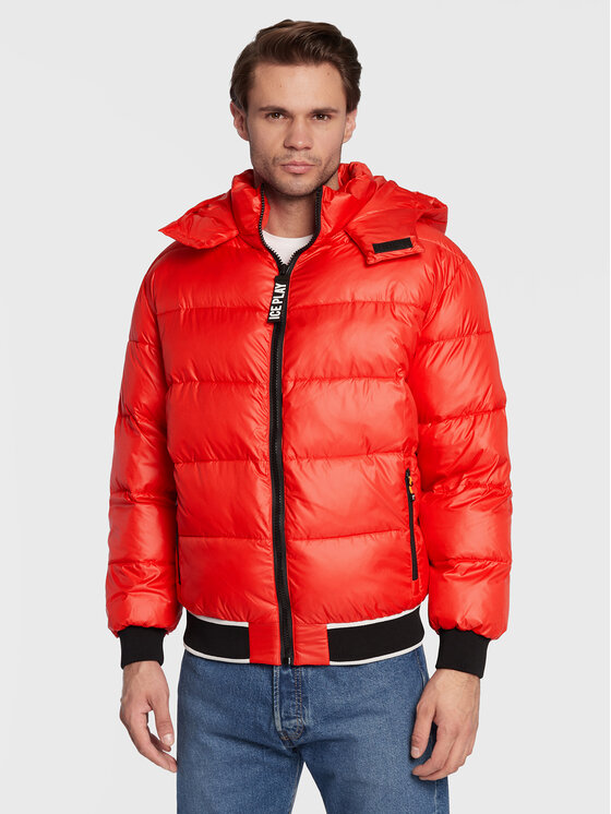 Ice Play Зимно яке 22I U1M0 J021 6415 4607 Червен Regular Fit за Мъже цена