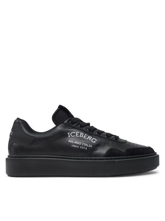 Iceberg Сникърси Bozema IU1723 Черен за Мъже цена