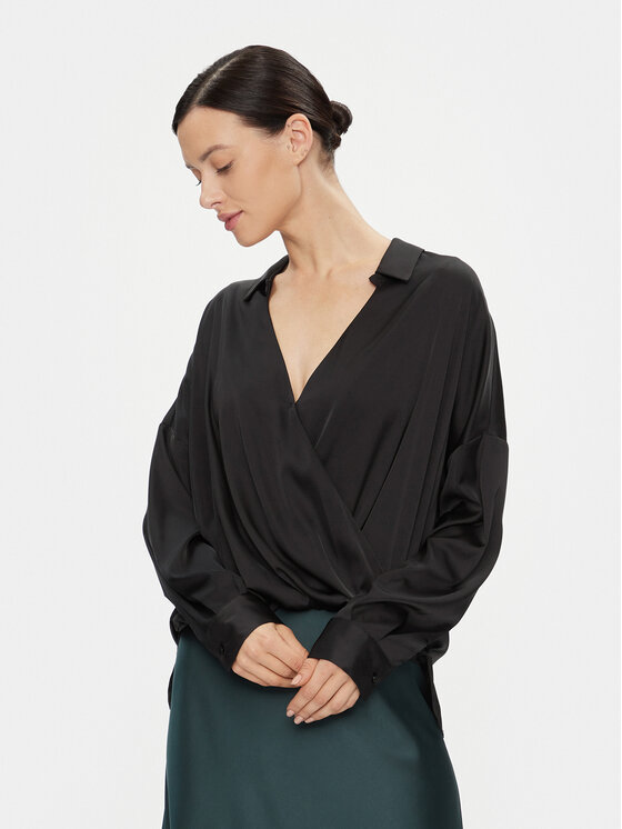 Imperial Блуза CJF4GDG Черен Oversize за Жени цена